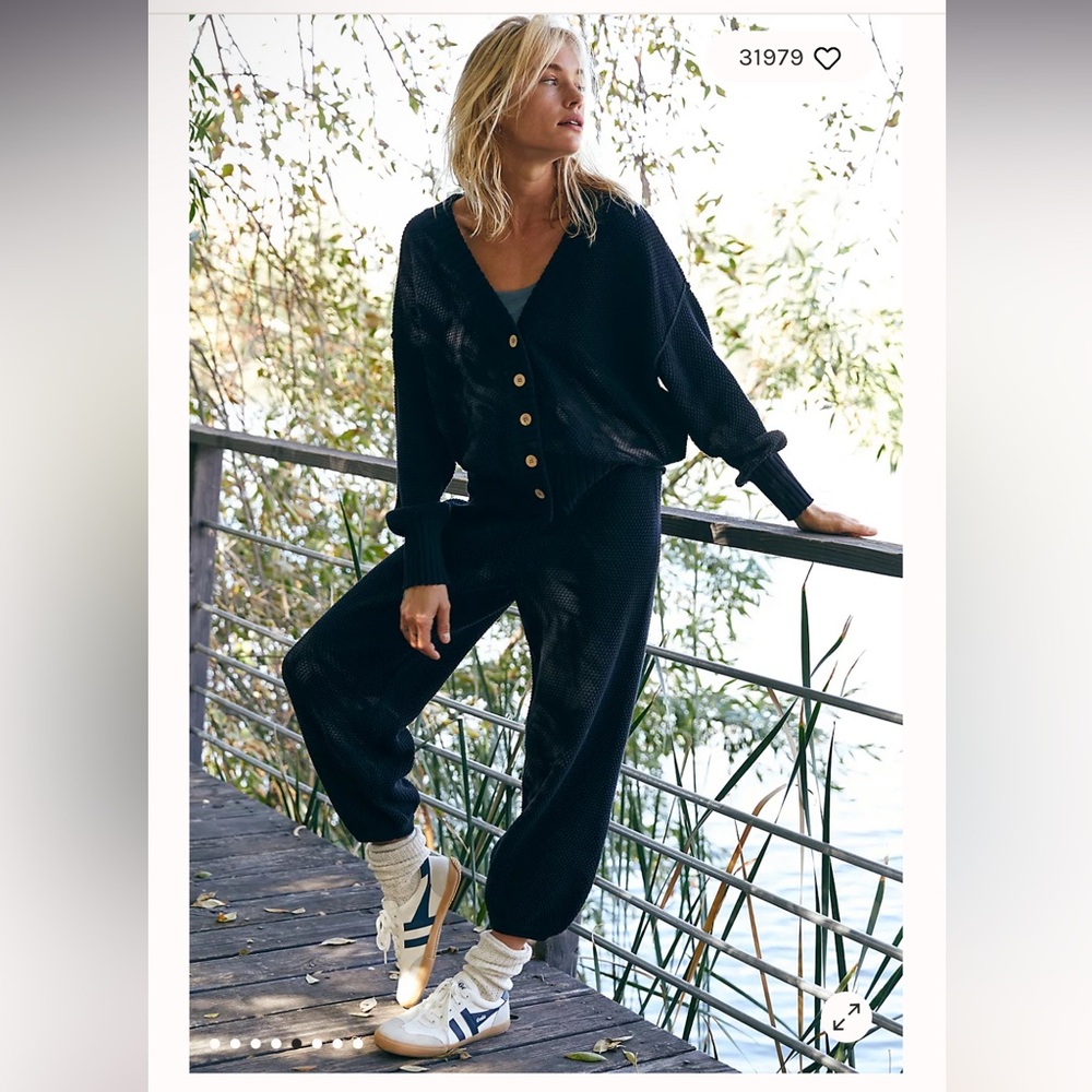 Free People Hailee Cardi Set